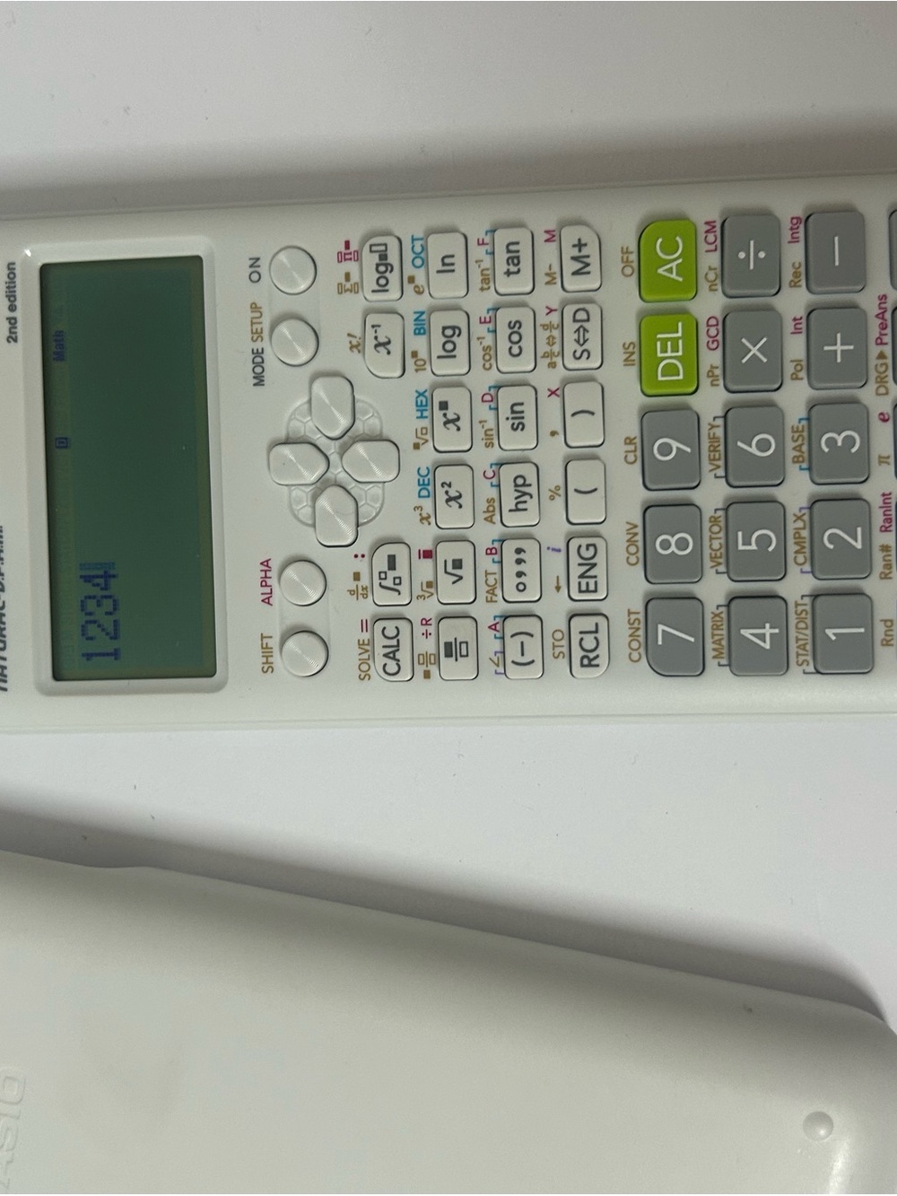 Casio fx-115es Plus Natural VPAM Natural Textbook Display Scientific Calculator - Picture 5 of 8